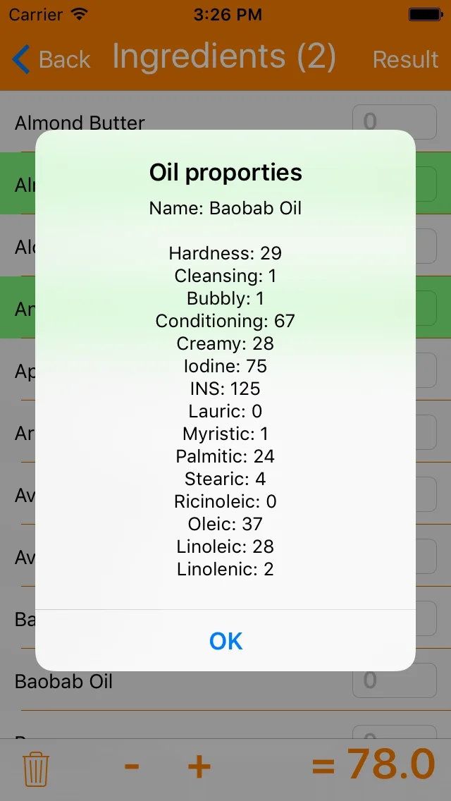 iOS version